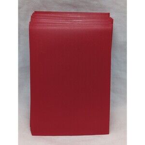 (61) Slight Used Red Ultra Pro Standard Size Sleeves
